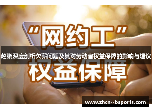 赵鹏深度剖析欠薪问题及其对劳动者权益保障的影响与建议